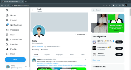 Pembuktian Twitter