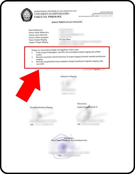 Contoh Pernyataan Peserta yang Rela Mengeluarkan Biaya Magang Contoh Pernyataan Peserta yang Rela Mengeluarkan Biaya Magang - Peserta Magang atau Karyawan Magang?. Mana yang Benar?
