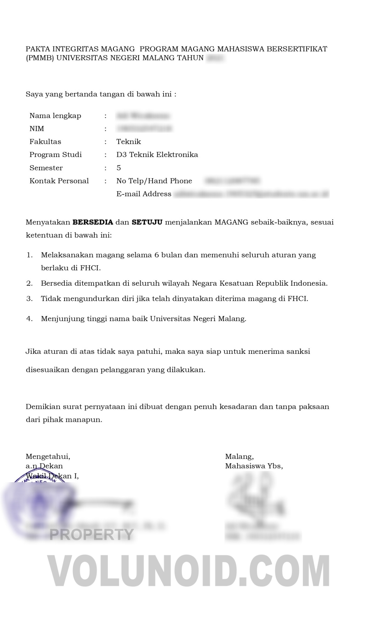 Contoh Laporan Magang Universitas Negeri Malang Jurusan Teknik Elektronika 02 1 Contoh Laporan Magang Universitas Negeri Malang Jurusan Teknik Elektronika 02 1 - Dokumen dan Contoh Laporan Magang Universitas Negeri Malang