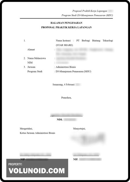 Contoh Proposal Kerja Praktek 02 By Volunoid Contoh Proposal Kerja Praktek 02 By Volunoid - Jenis- jenis Dokumen yang dibutuhkan untuk Mendaftar Magang