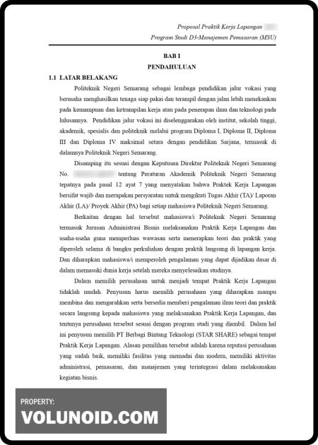 Contoh Proposal Kerja Praktek 04 By Volunoid Contoh Proposal Kerja Praktek 04 By Volunoid - Jenis- jenis Dokumen yang dibutuhkan untuk Mendaftar Magang