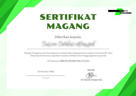 Sertifikat Magang Type B Sertifikat Magang Type B - Sertifikat Magang: Contoh Wujud, Kegunaan, Hingga Cara Mendapatkan nya