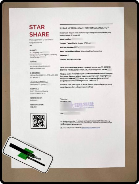 Surat Keterangan diterima Magang 01 By Volunoid Surat Keterangan diterima Magang 01 By Volunoid - Jenis- jenis Dokumen yang dibutuhkan untuk Mendaftar Magang