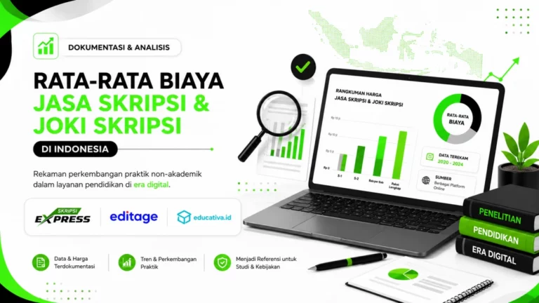 3.4.0 Pricelist Joki Skripsi 3.4.0 Pricelist Joki Skripsi - Data Pricelist Jasa Skripsi dan Joki Skripsi Berdasarkan Informasi Langsung dari Provider untuk Kebutuhan Riset